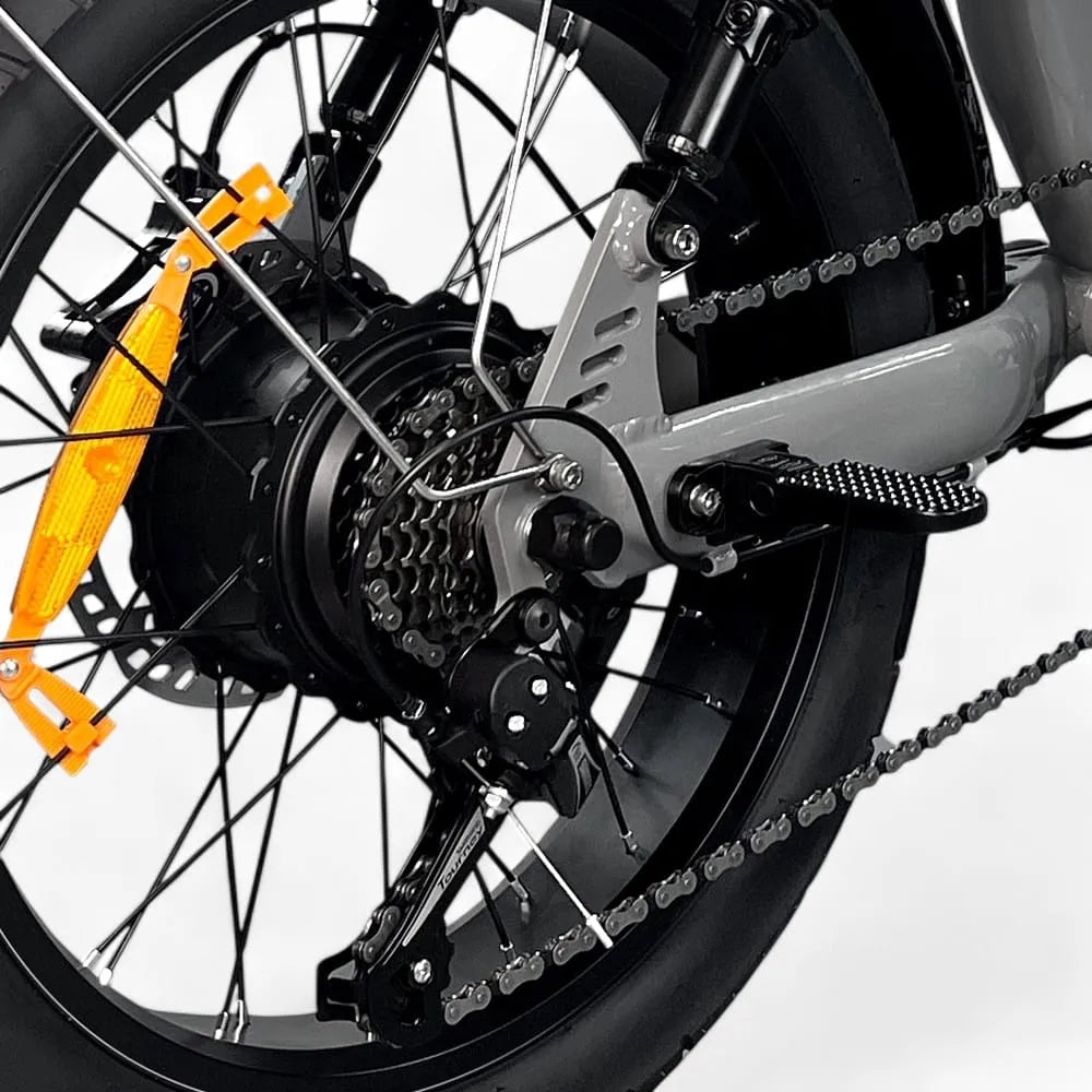 EB8 - Fatbike - Grijs