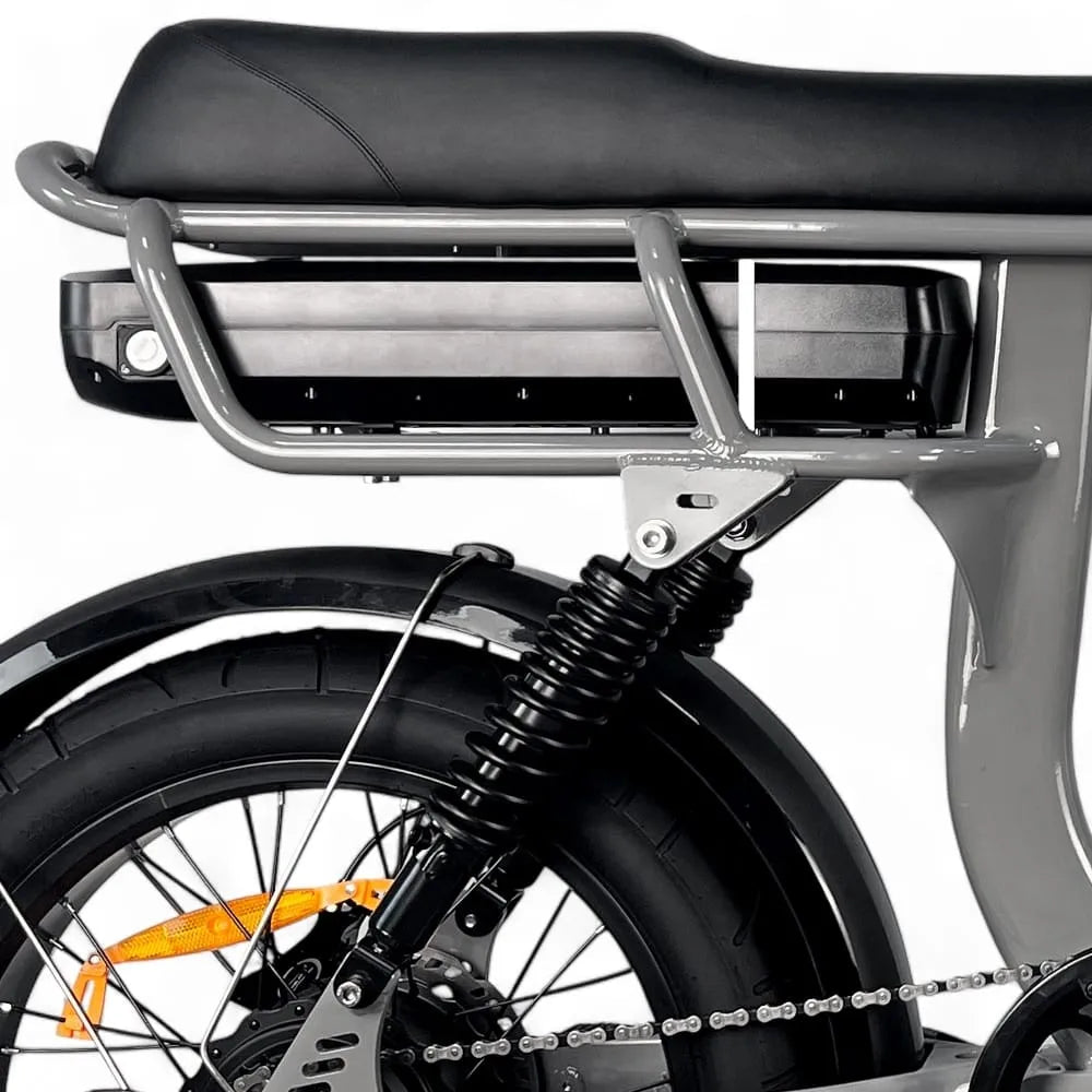 EB8 - Fatbike - Grijs