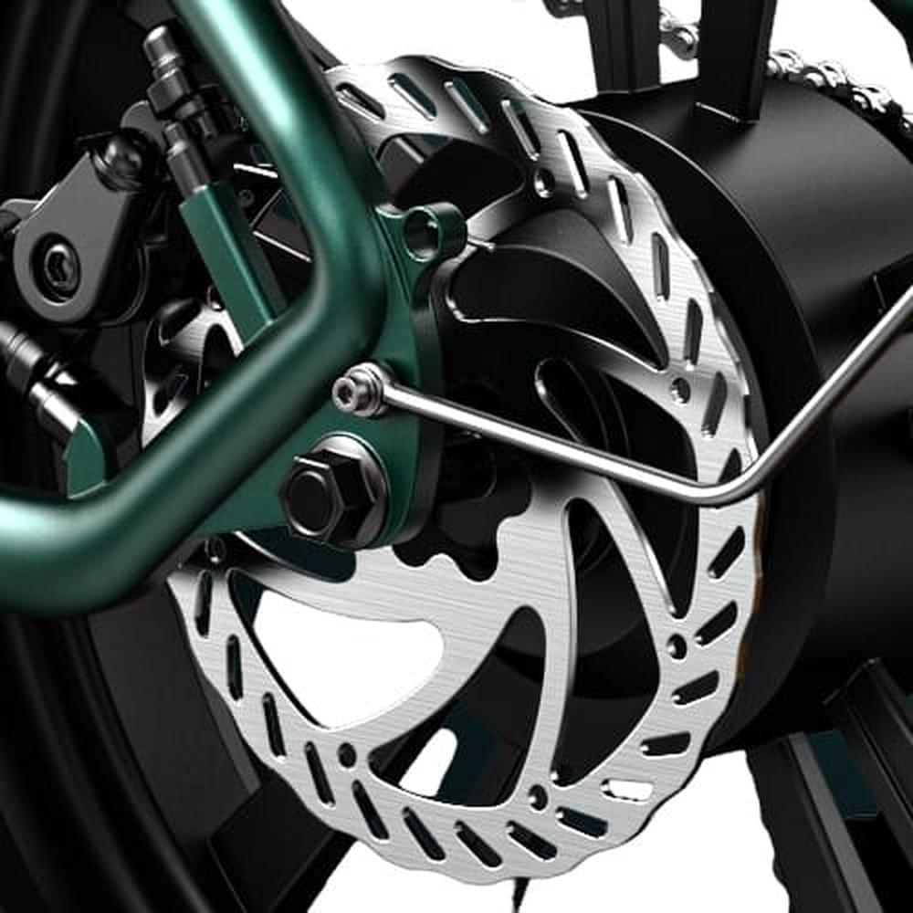 ENGWE M20 - Fatbike - Groen +  Alarmsysteem + Telefoonhouder