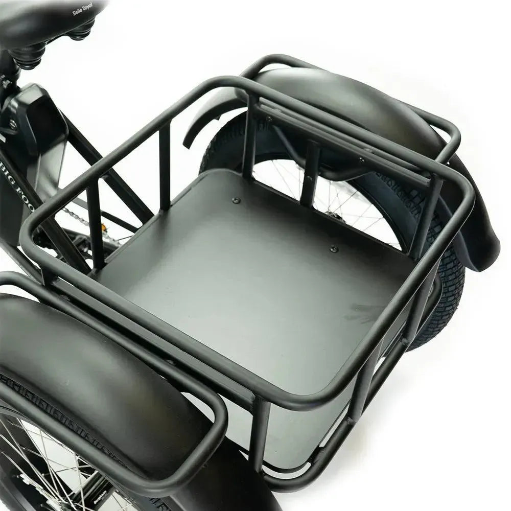 Diablo Big Foot Driewieler - Electrische minder valide fiets - Mat Zwart