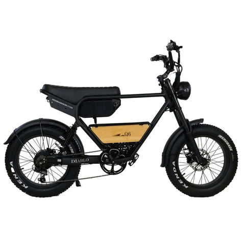 Diablo Q6 - Hydraulische remmen - Zwart