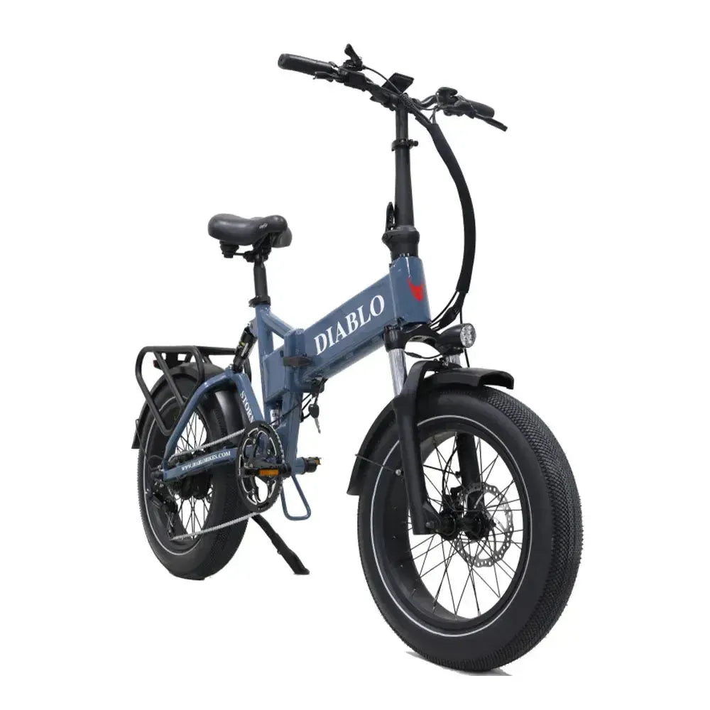 Diablo Storm - Fatbike - Electrische vouwfiets - Dark Blue