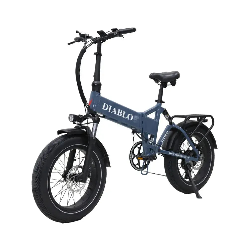 Diablo Storm - Fatbike - Electrische vouwfiets - Dark Blue