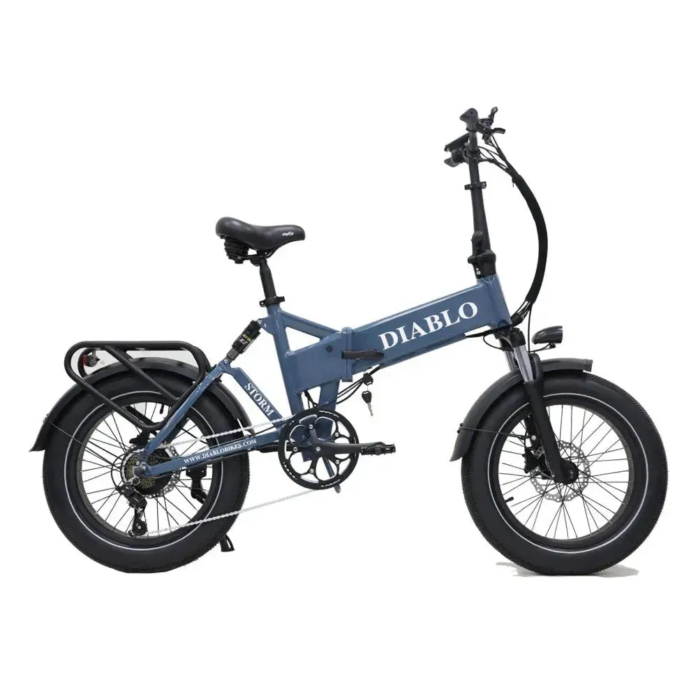 Diablo Storm - Fatbike - Electrische vouwfiets - Dark Blue