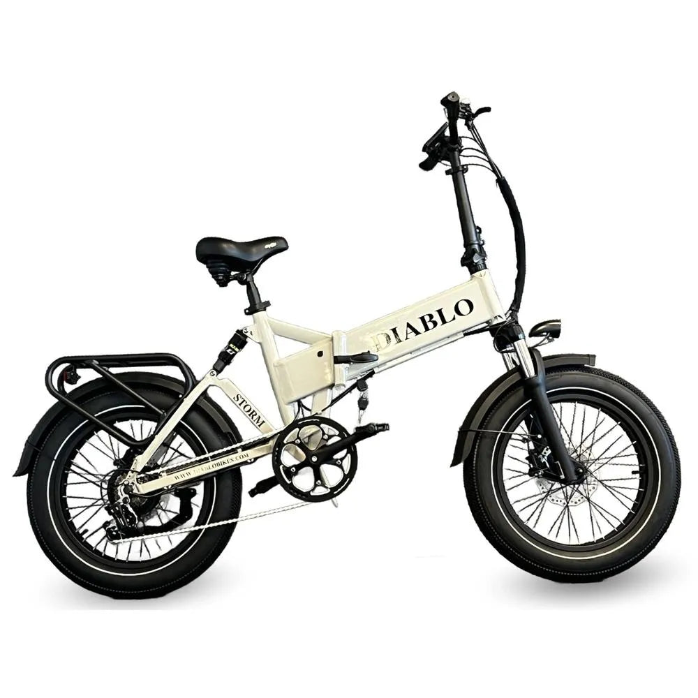 Diablo Storm - Fatbike - Electrische vouwfiets - Fashion Grey