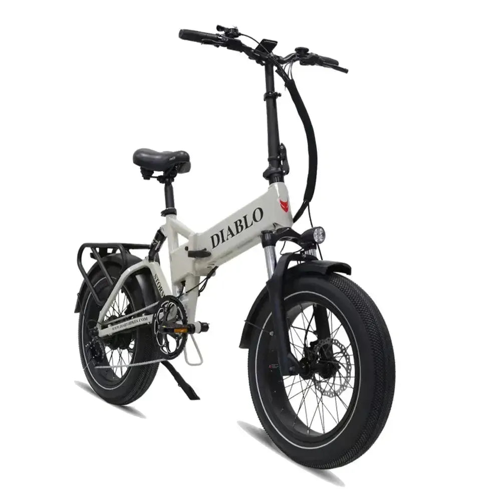 Diablo Storm - Fatbike - Electrische vouwfiets - Fashion Grey