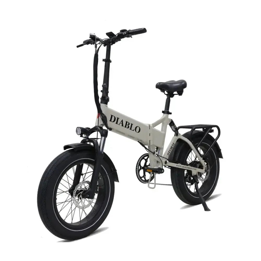 Diablo Storm - Fatbike - Electrische vouwfiets - Fashion Grey
