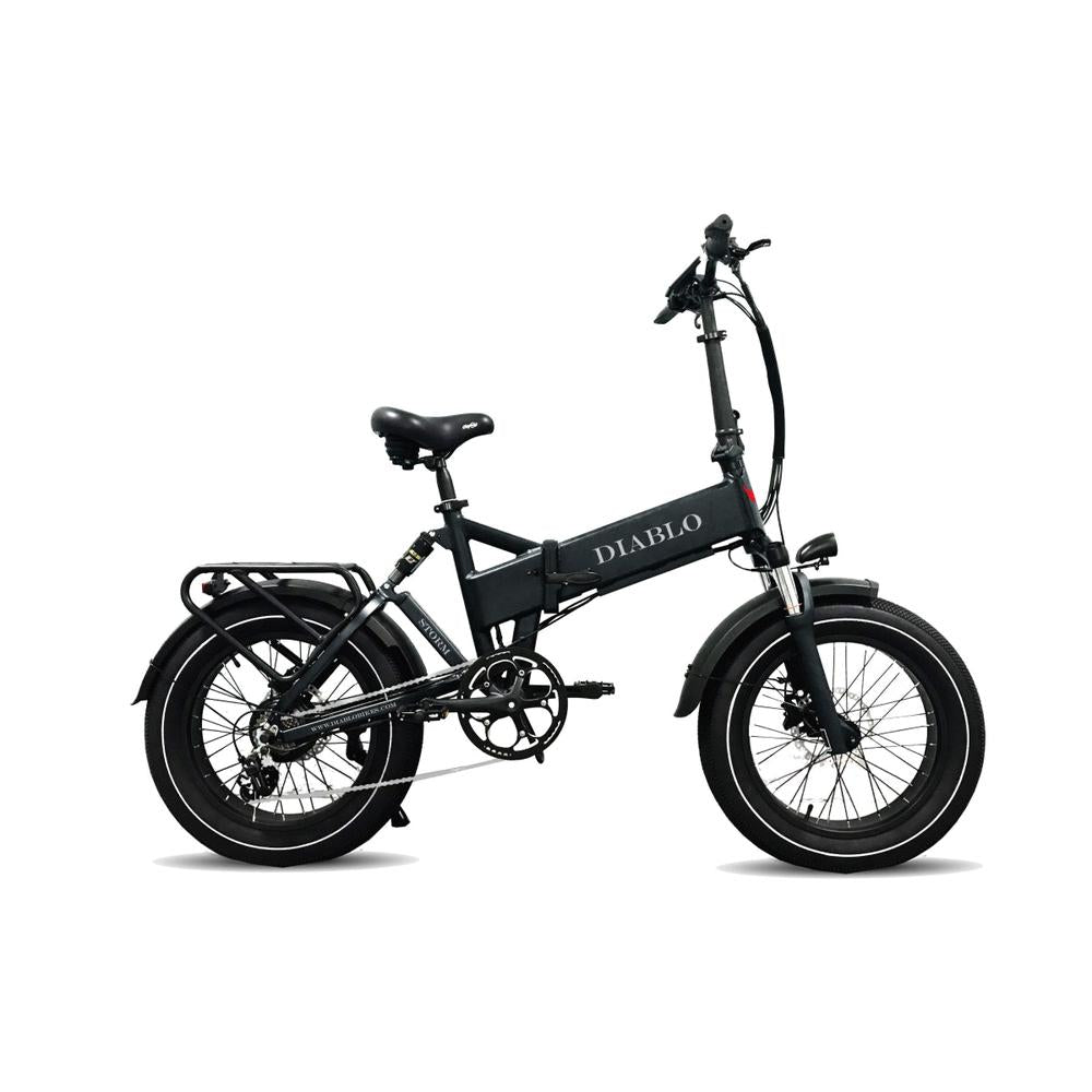 Diablo Storm - Fatbike - Electrische vouwfiets - Fashion Grey