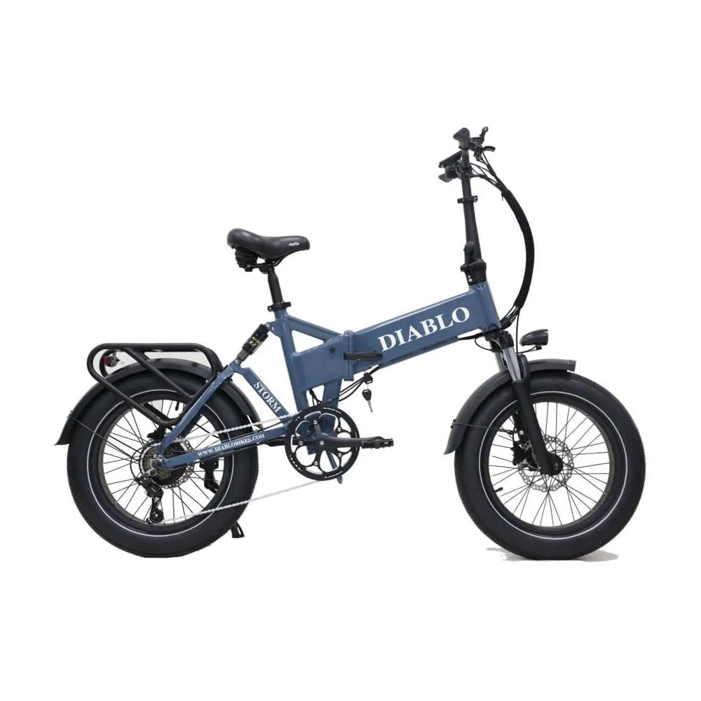 Diablo Storm - Fatbike - Electrische vouwfiets - Fashion Grey