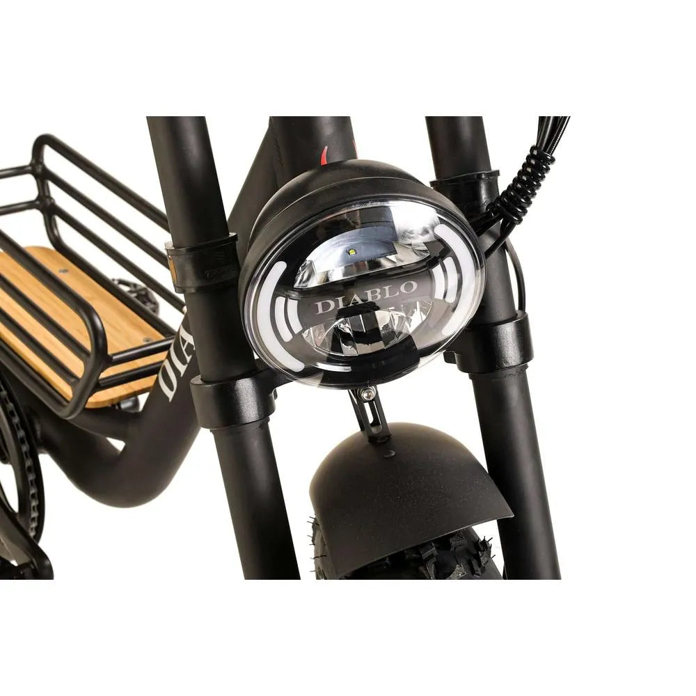 Diablo Zipper Fatbike - Zwart