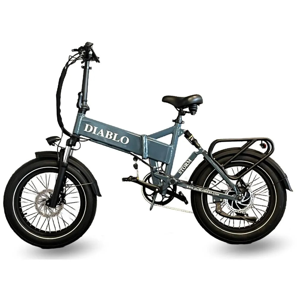 Diablo Storm - Fatbike - Electrische vouwfiets - Dark Blue