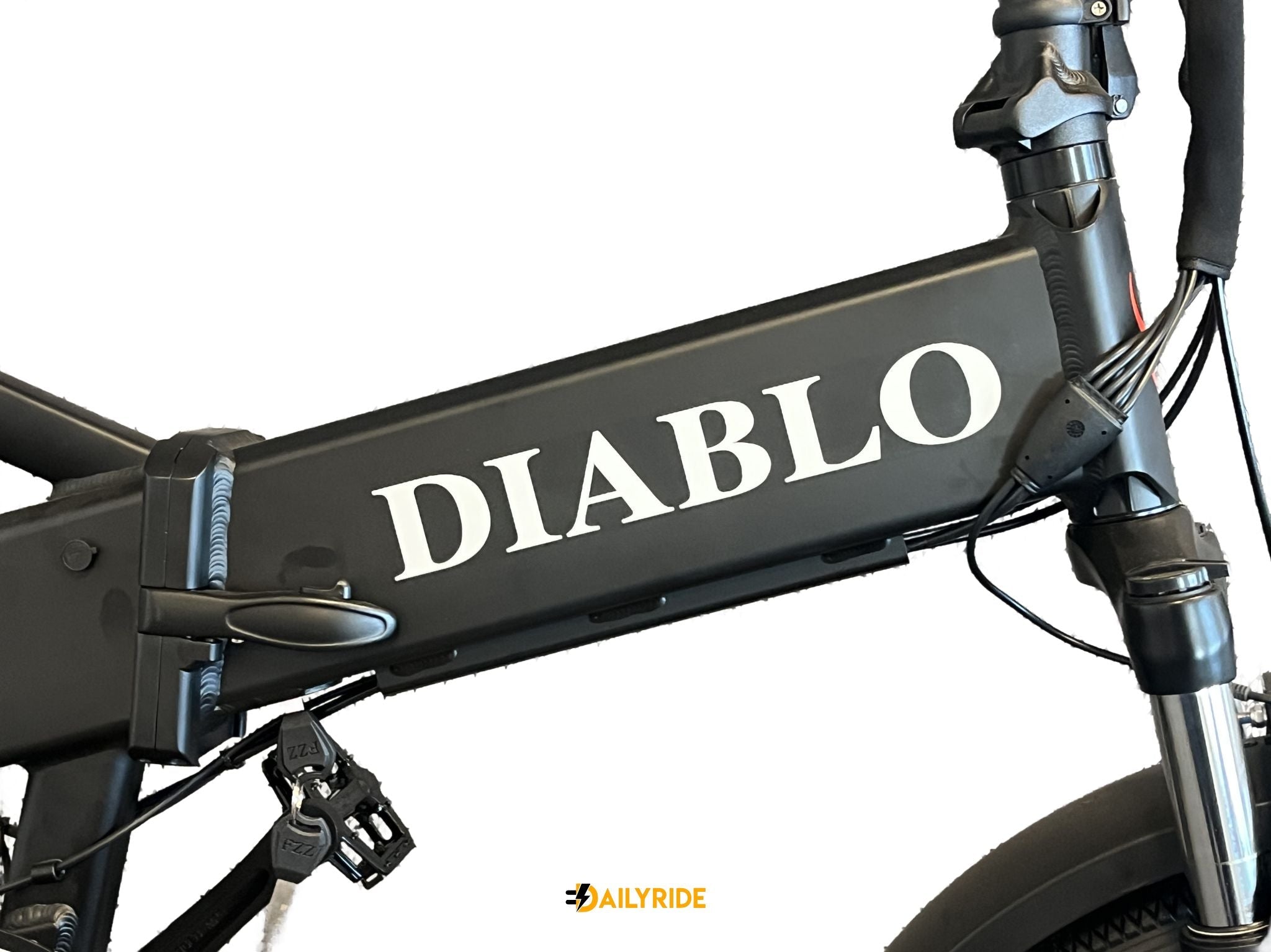Diablo Storm - Vouwfiets - Mat Zwart