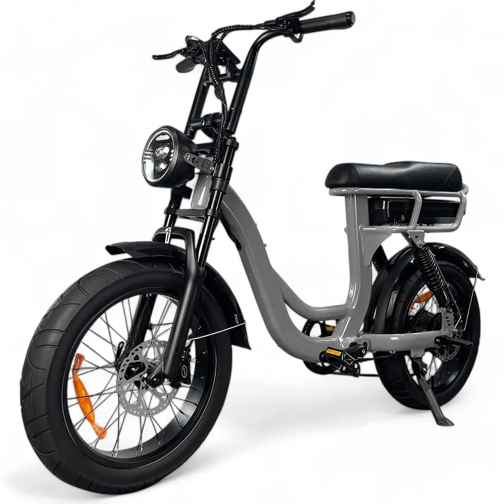 EB8 - Fatbike - Grijs
