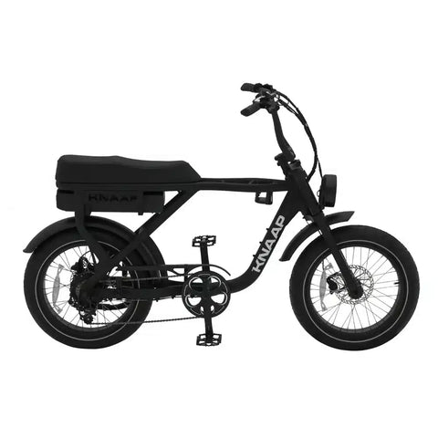 KNAAP AMS X - Fatbike - Zwart