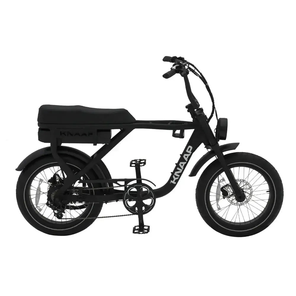 KNAAP AMS X - Fatbike - Zwart