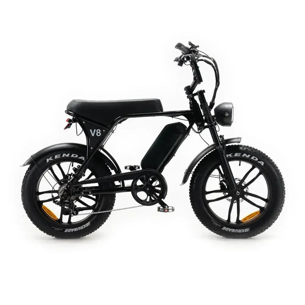 OUXI C80 - Fatbike - Zwart