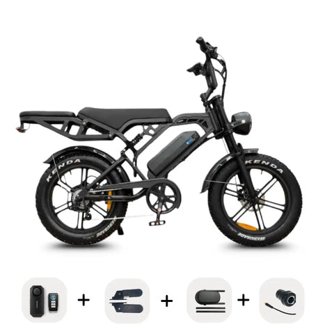 V20 Pro 4.0 2025 (Combi Deal) + Alarmsysteem + Achterzitje + Voetsteuntjes + Gashendel