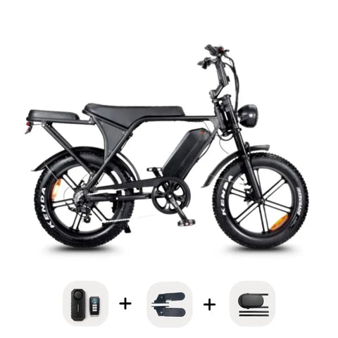 OUXI C80 - Fatbike - Zwart 2025