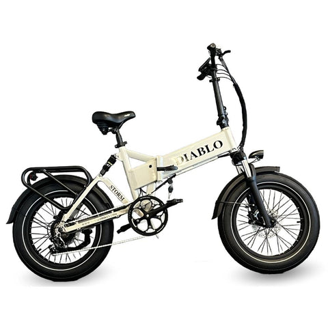 Diablo Storm - Fatbike - Electrische vouwfiets - Fashion Grey