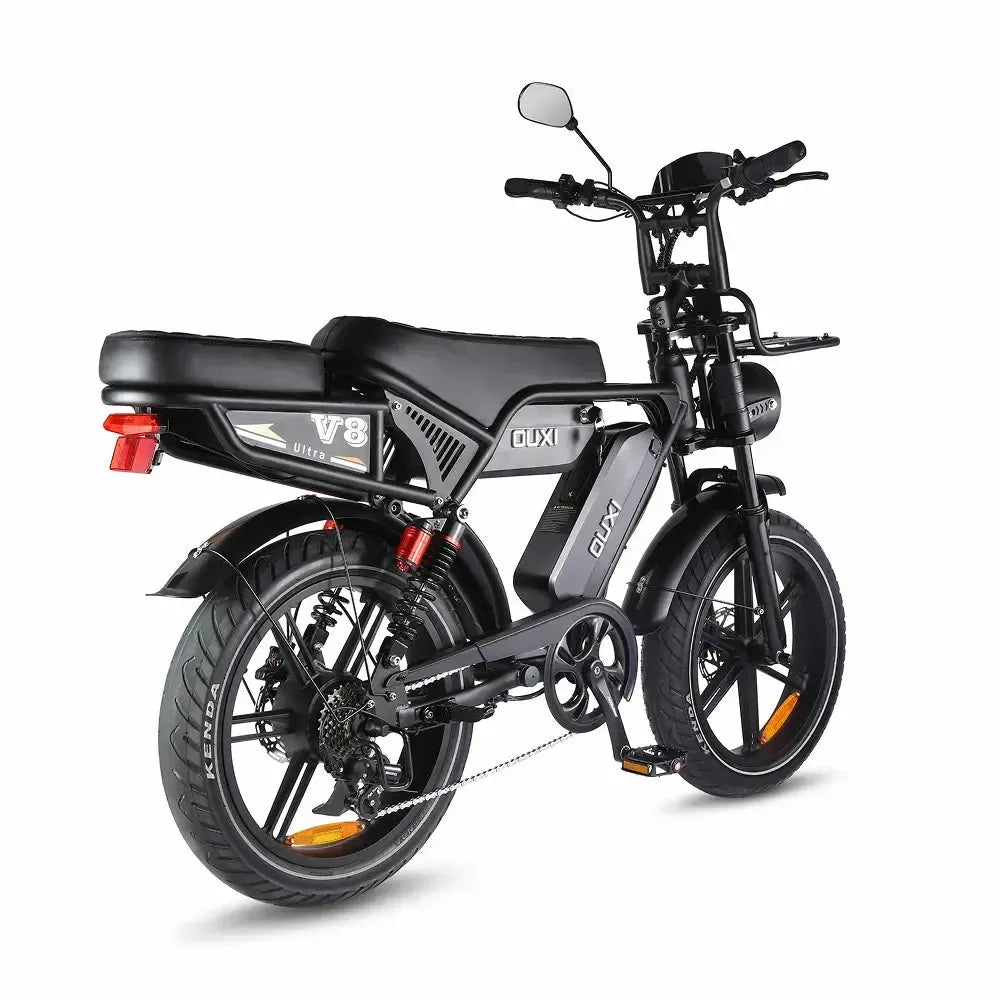 Ouxi V8 Ultra Max - Zwart - Bruin Zadel