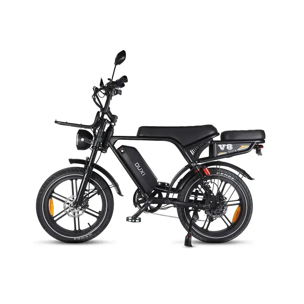 Ouxi V8 Ultra - Zwart - Bruin Zadel