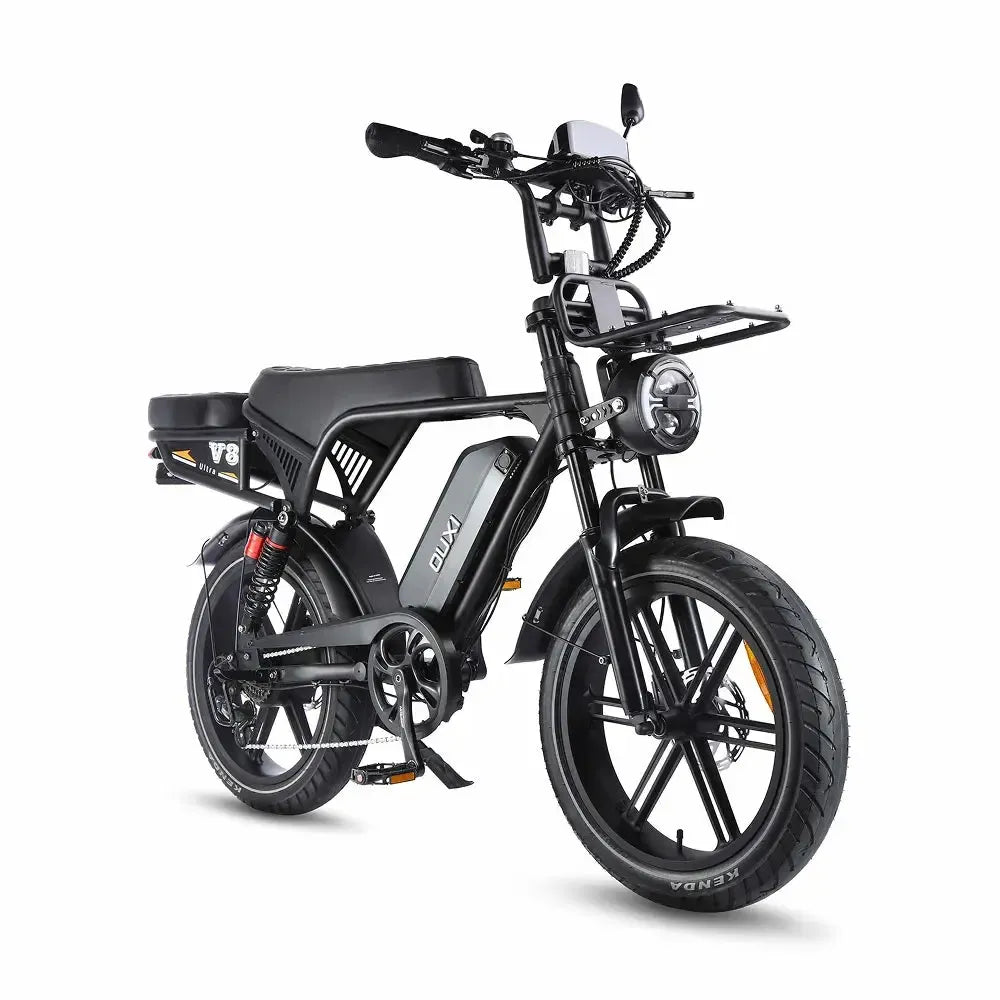 Ouxi V8 Ultra - Black - Brown Saddle