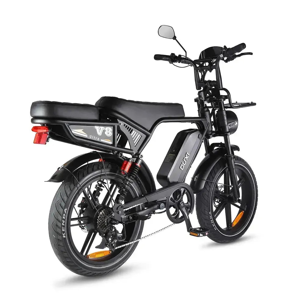 Ouxi V8 Ultra - Black - Brown Saddle