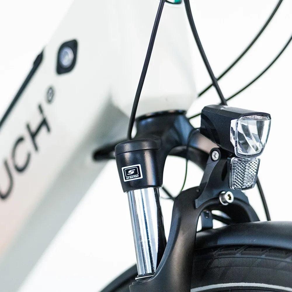 Puch E-Modern Basic N7 - Zijde Grijs Mat