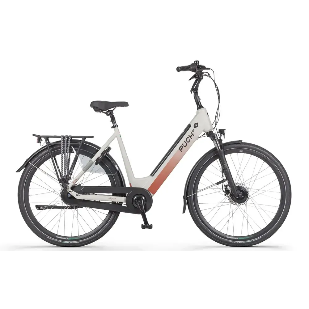 Puch E-Modern Basic N7 - Zijde Grijs Mat