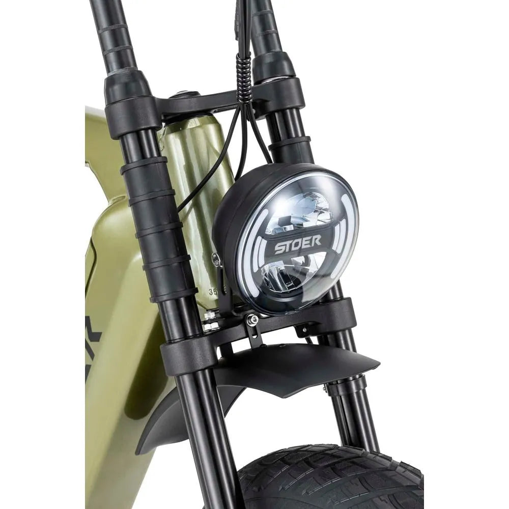 STOER Bikes Urban X - Fatbike - Groen