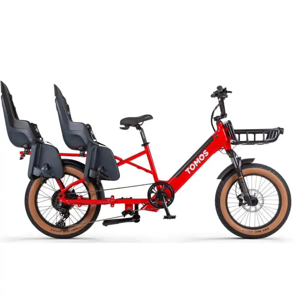 Tomos E-Cargo - Longtail - Red