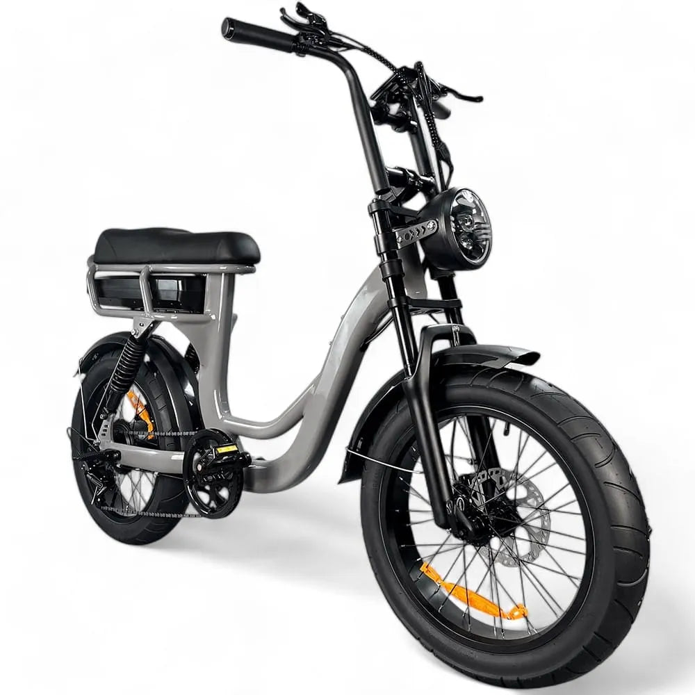 EB8 - Fatbike - Grijs