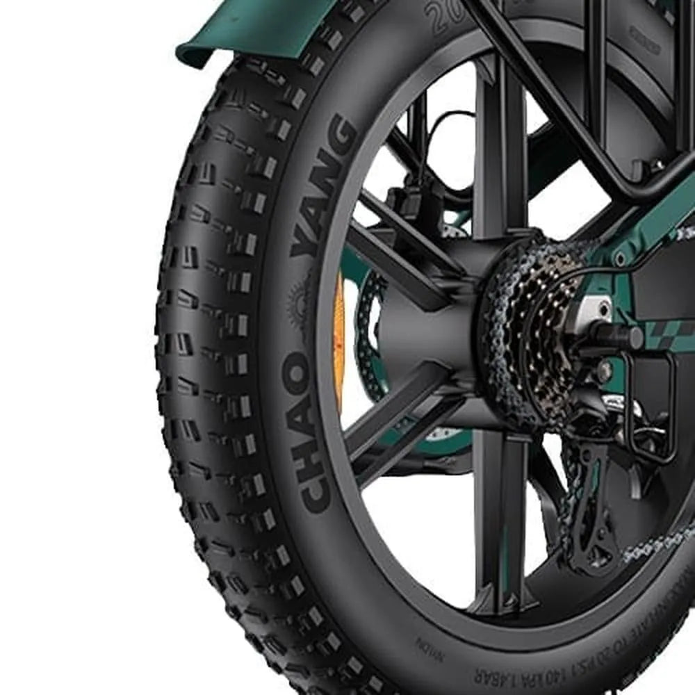 Engwe Engine Pro 2.0 - Elektrische Vouwfiets - Zwart