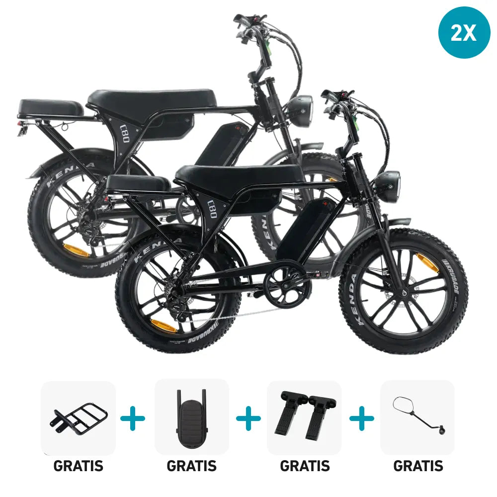 DUO-Deal | OUXI C80 MAX - Zwart