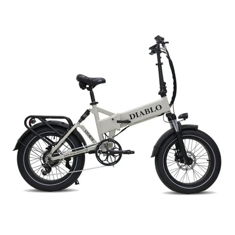 Diablo Storm - Fatbike - Electrische vouwfiets - Fashion Grey