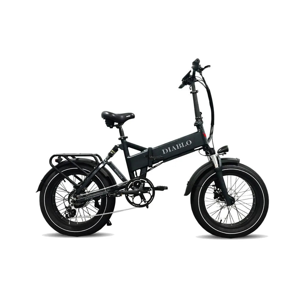Diablo Storm - Fatbike - Electrische vouwfiets - Dark Blue