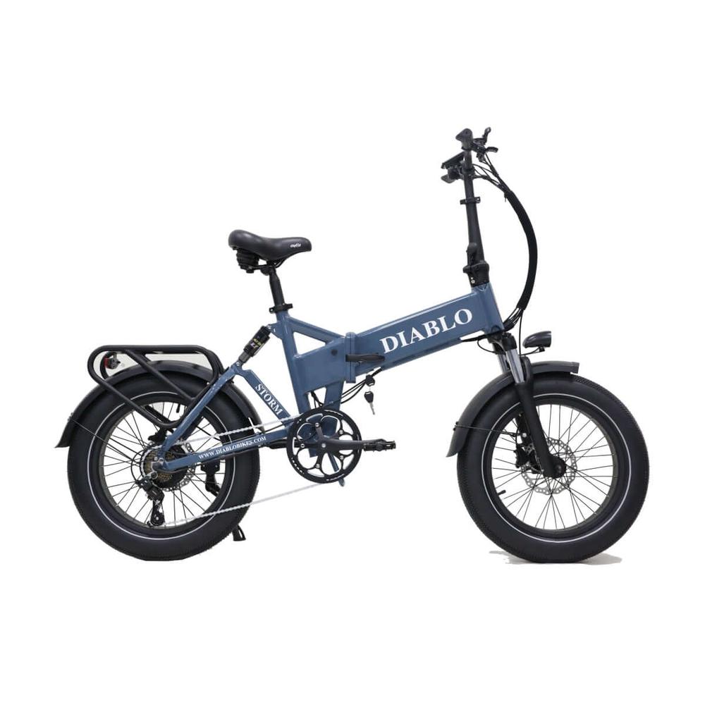 Diablo Storm - Fatbike - Electrische vouwfiets - Fashion Grey