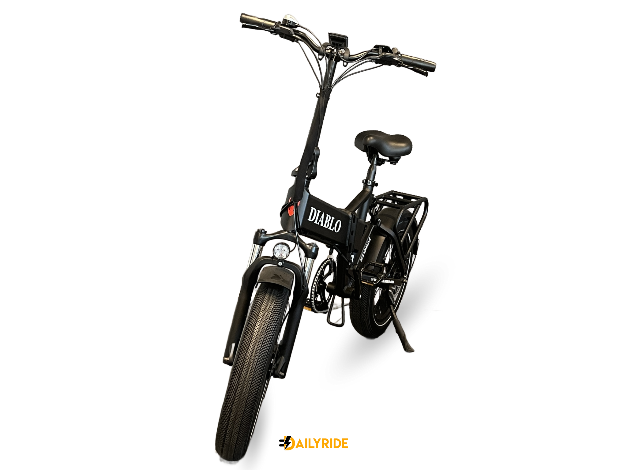 Diablo Storm - Vouwfiets - Mat Zwart