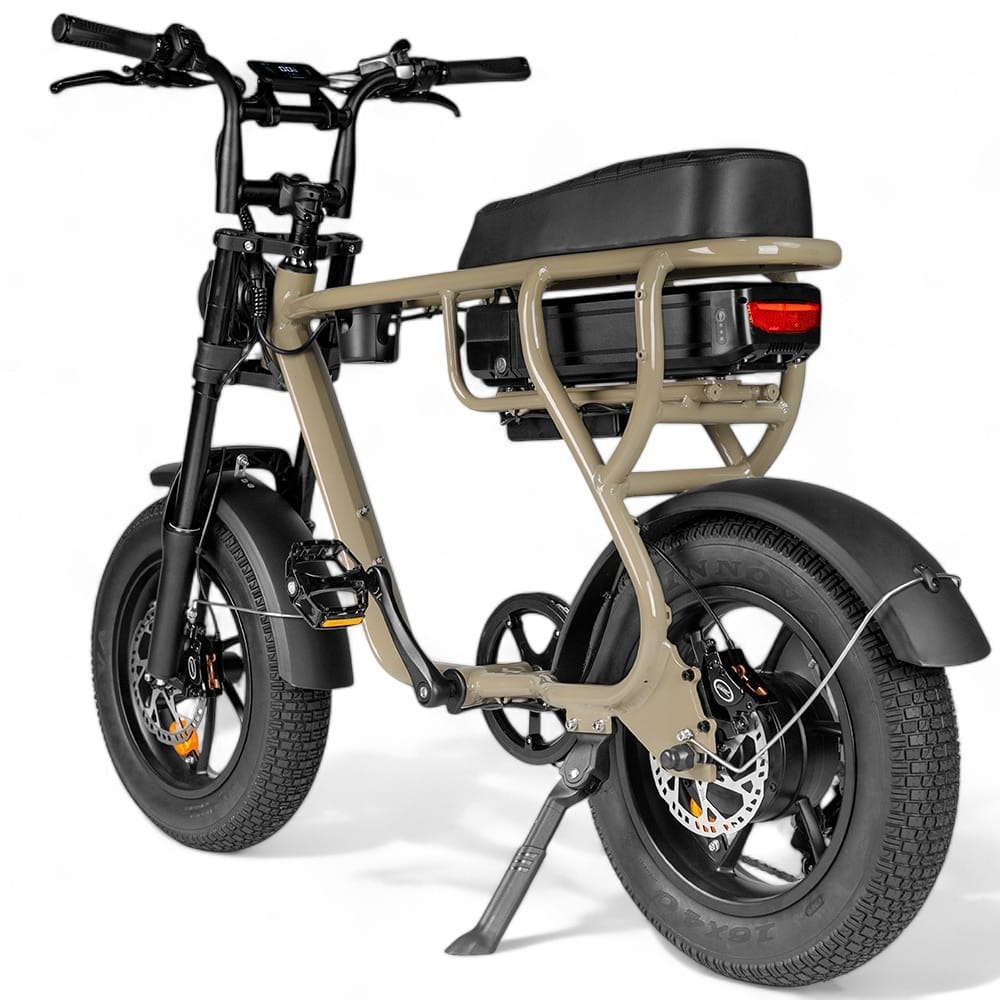 Kinder Fatbike EB16 | Bruin | Hydraulische remmen