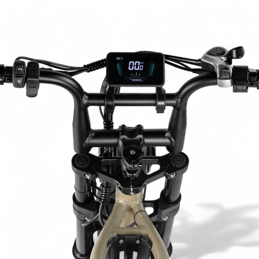 Kinder Fatbike EB16 | Bruin | Hydraulische remmen