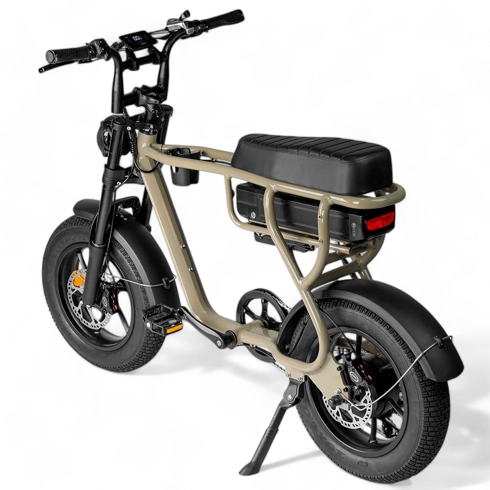 Kinder Fatbike EB16 | Bruin | Hydraulische remmen