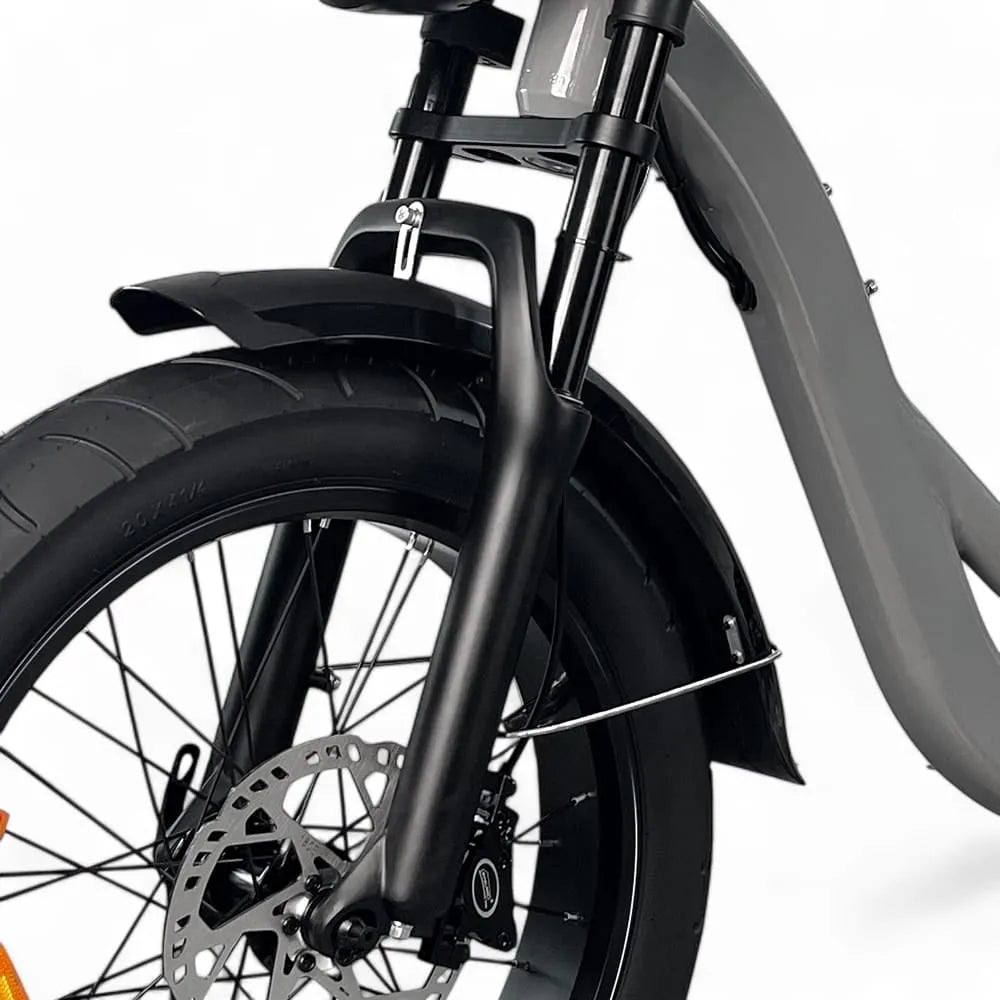 EB8 - Fatbike - Grijs