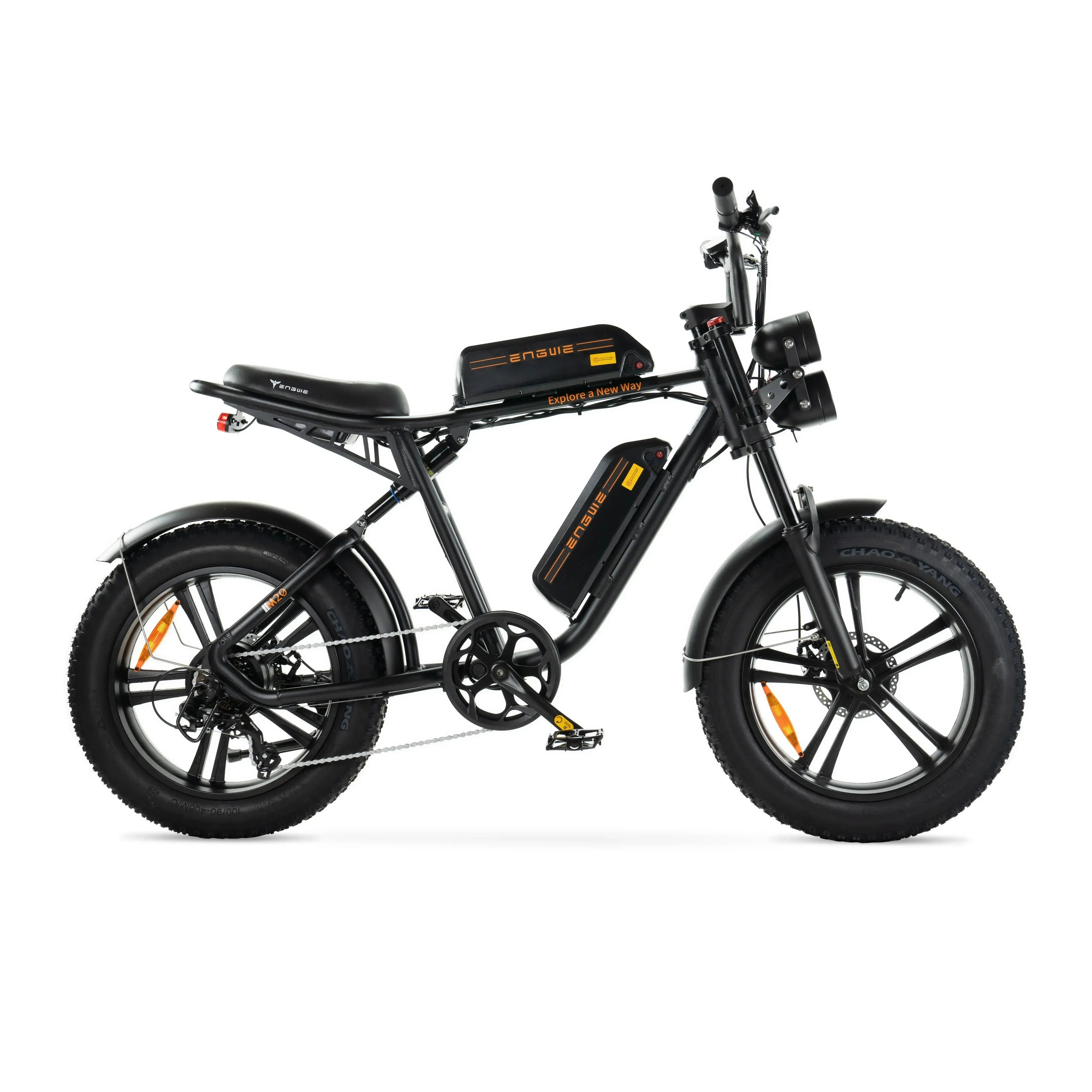 ENGWE M20 - Dubbele Accu - Zwart