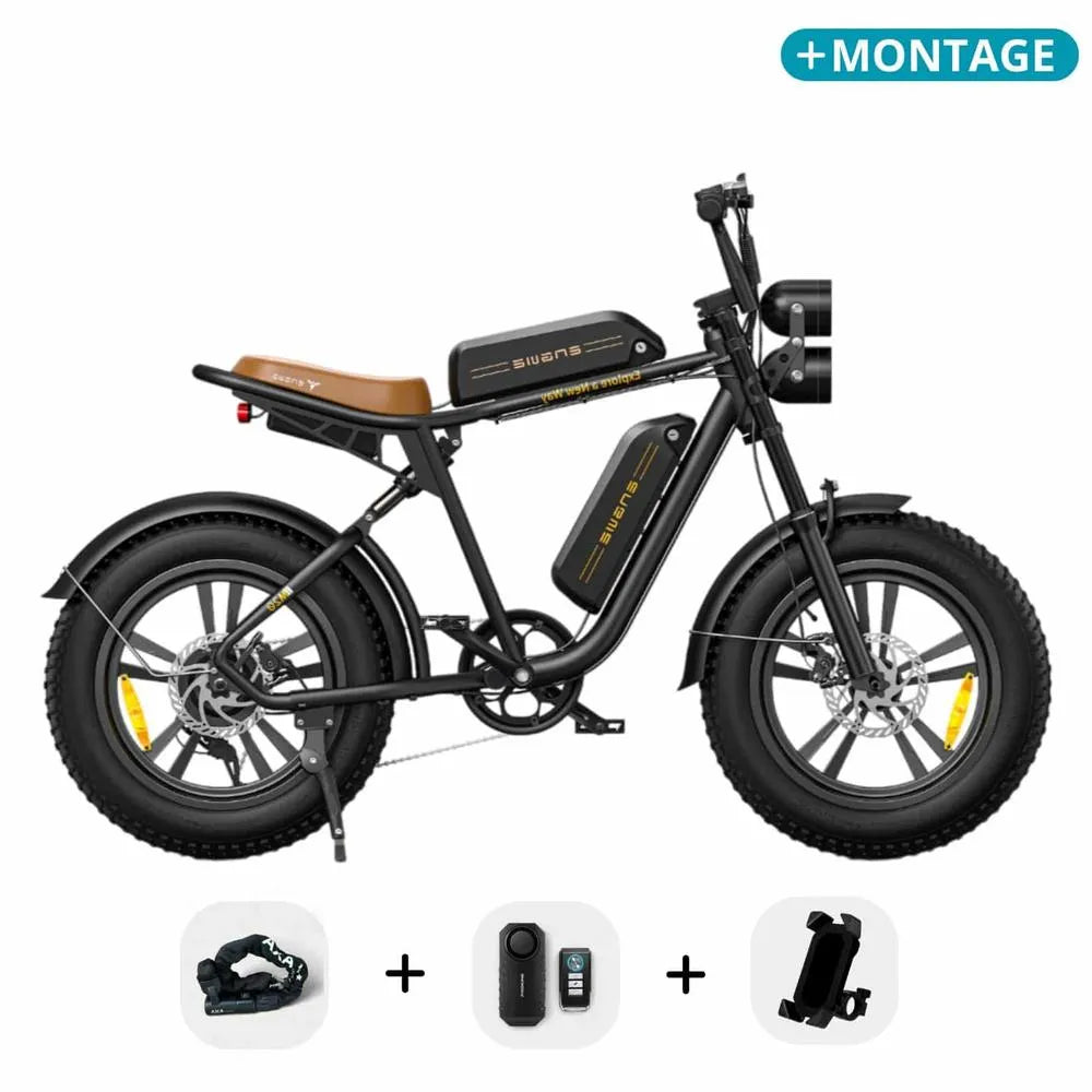 ENGWE M20 - Fatbike - Dubbele accu - Zwart