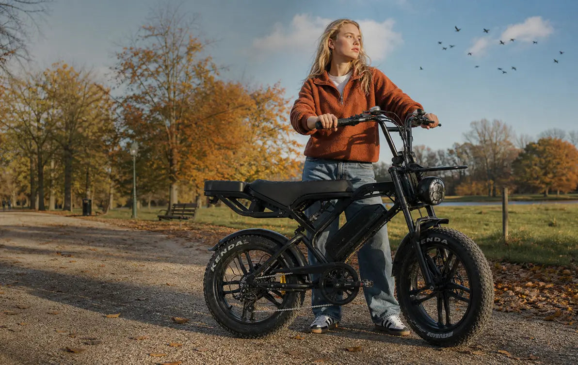 Fatbikes vanaf €749. Morgen in huis.