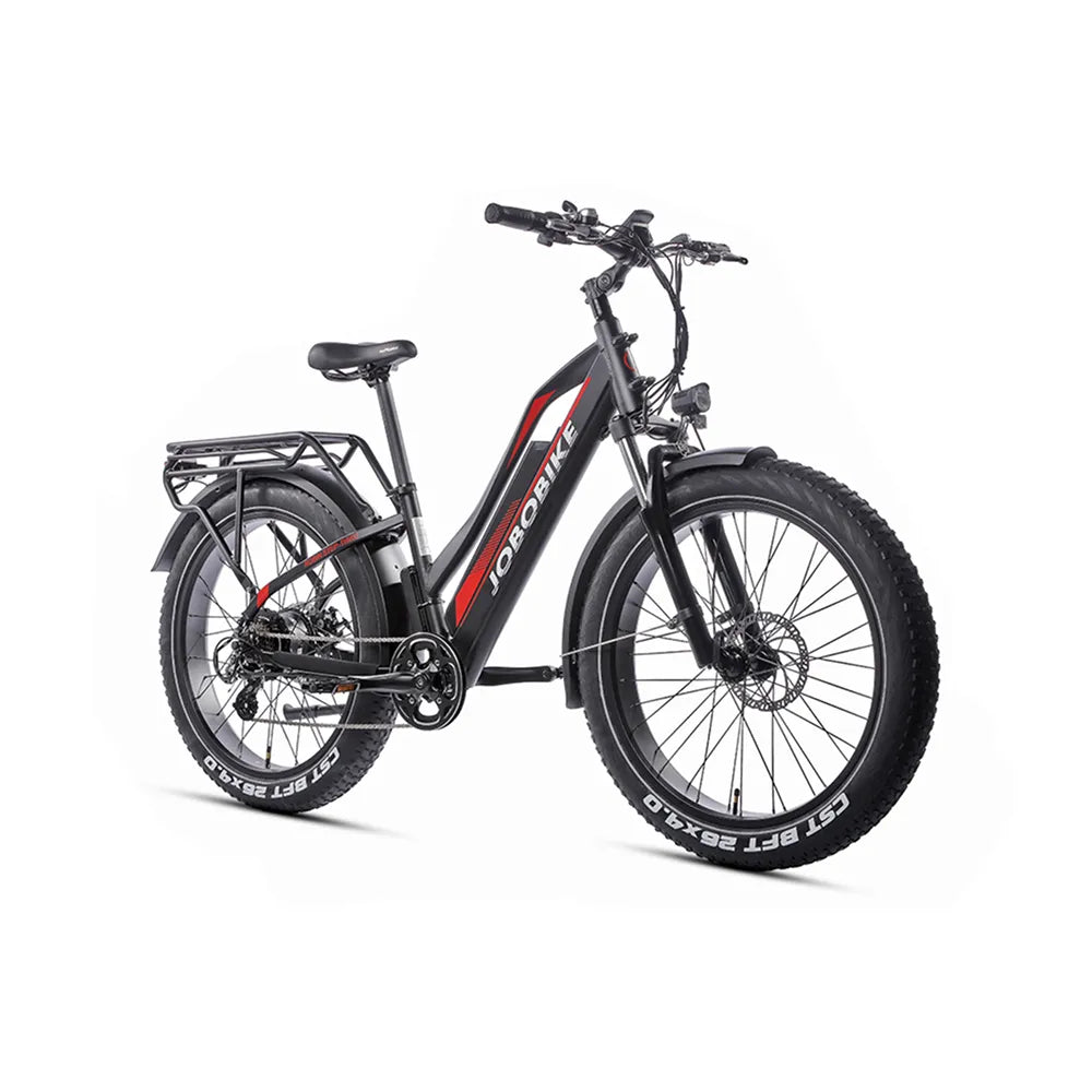 JOBOBIKE Robin ST - Zwart/Rood