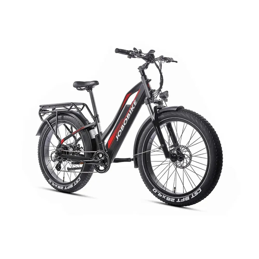 JOBOBIKE Robin - Zwart/Rood