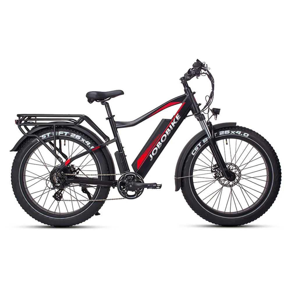 JOBOBIKE Robin - Zwart/Rood