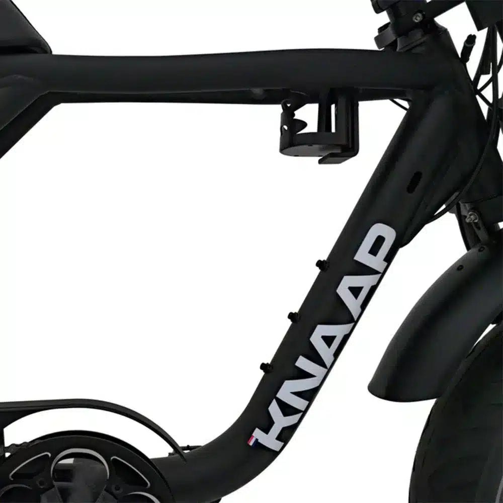 KNAAP AMS X - Fatbike - Zwart