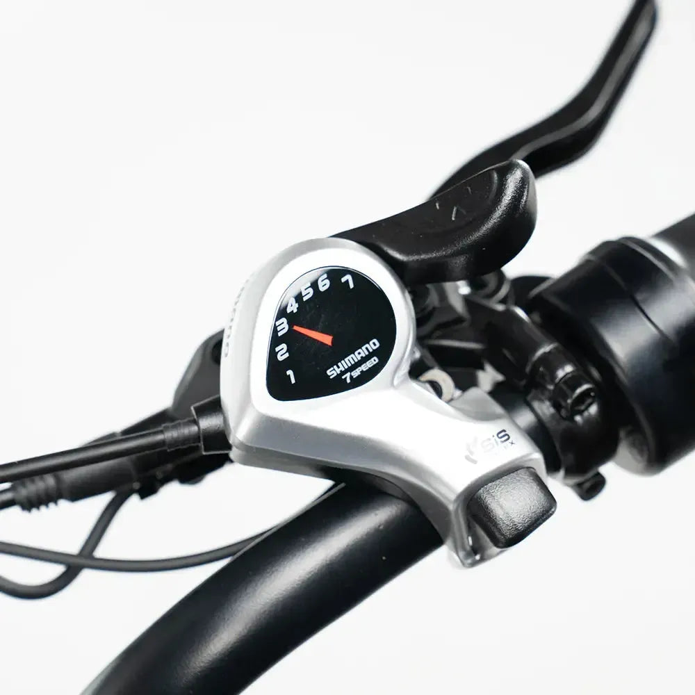 OUXI C80 - Fatbike - Zwart